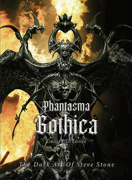 ‘STONENEXUS - 'PHANTASMA GOTHICA’ LIMITED FIRST EDITION 'Firequeen' Cover. 96 Pages. A4 Format.