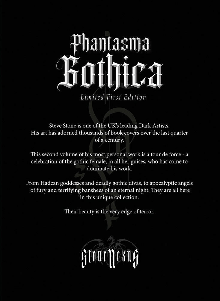 ‘STONENEXUS - 'PHANTASMA GOTHICA’ LIMITED FIRST EDITION 'Firequeen' Cover. 96 Pages. A4 Format.