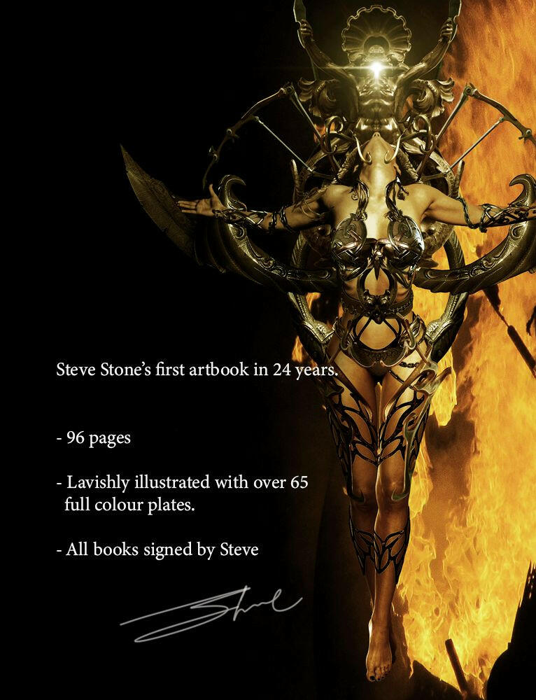 THE ARTBOOK - ‘STONENEXUS - A GENESIS’ Limited edition 'Hades' Cover. 96 Pages. A4 Format.